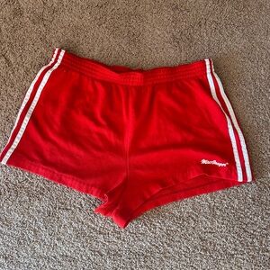 Red shorts